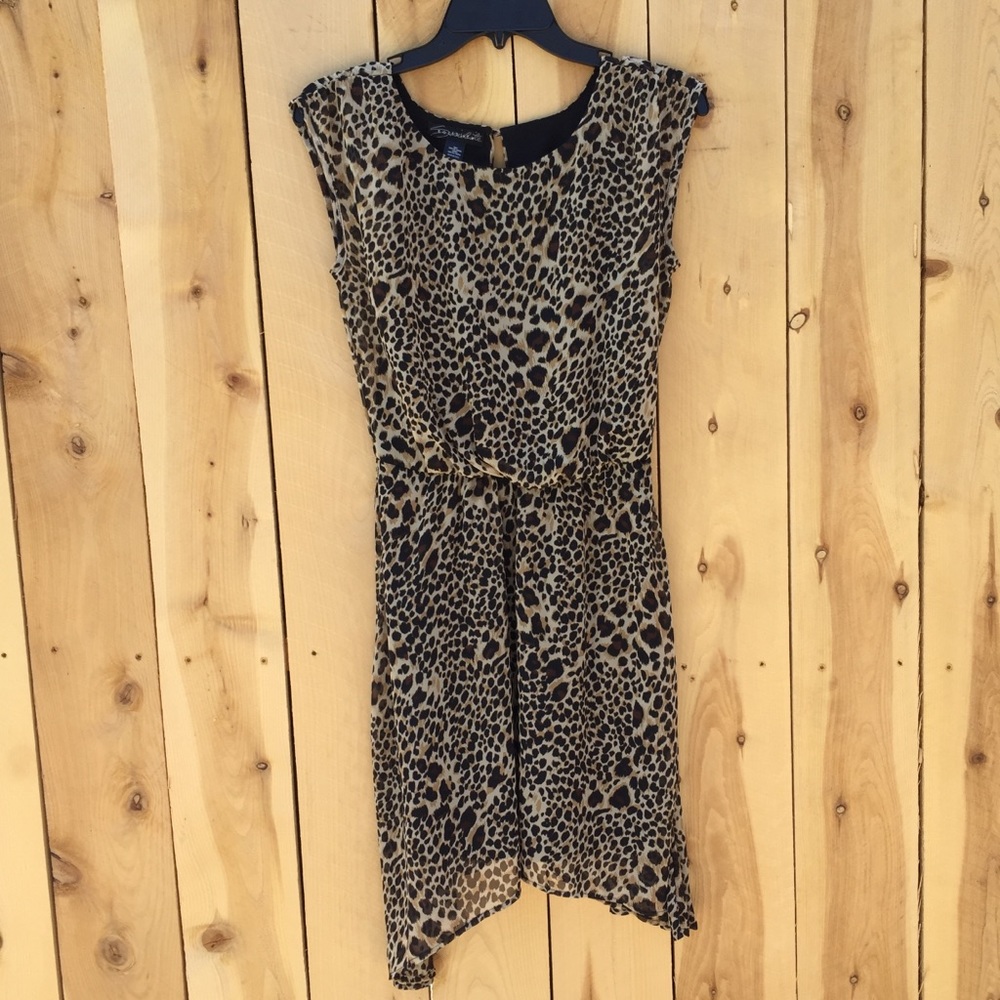 Cheetah Print Dress